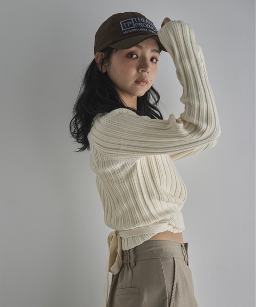 feepur(フェピュール)の「【THEATRE PRODUCTS/シアタープロダクツ】別注コットンロゴキャップ(キャップ・レディース・ブラック/ブラウン/ネイビー・FREE)」の16枚目の写真