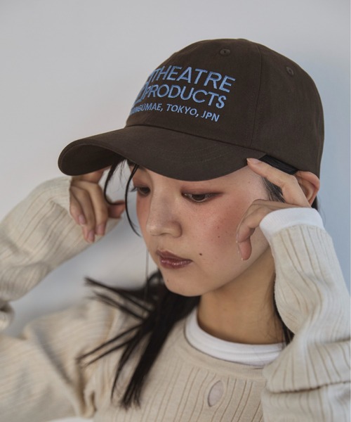 feepur(フェピュール)の「【THEATRE PRODUCTS/シアタープロダクツ】別注コットンロゴキャップ(キャップ・レディース・ブラック/ブラウン/ネイビー・FREE)」の12枚目の写真