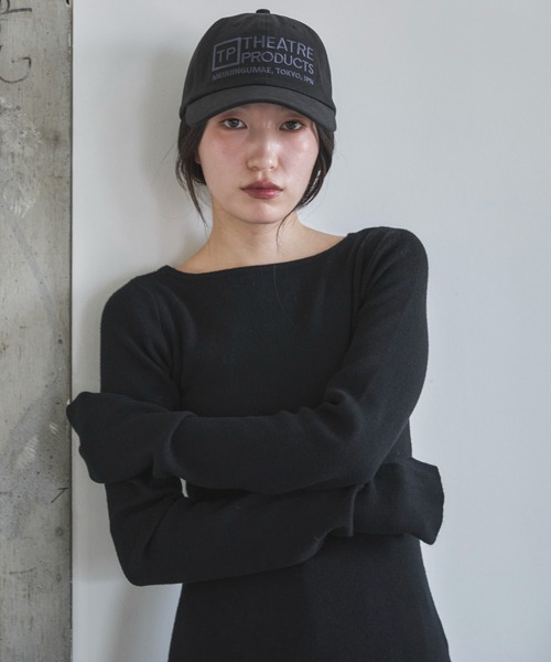 feepur(フェピュール)の「【THEATRE PRODUCTS/シアタープロダクツ】別注コットンロゴキャップ(キャップ・レディース・ブラック/ブラウン/ネイビー・FREE)」の7枚目の写真