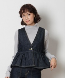 SOMETHING | 【SOMETHING】2WAYペプラムビスチェ/セットアップ対応(その他トップス)
