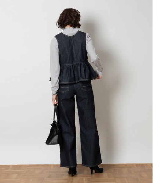 SOMETHING（サムシング）の「【SOMETHING】2WAYペプラムビスチェ/セットアップ対応（その他トップス・レディース・ノンウォッシュ・フリー）」の5枚目の写真