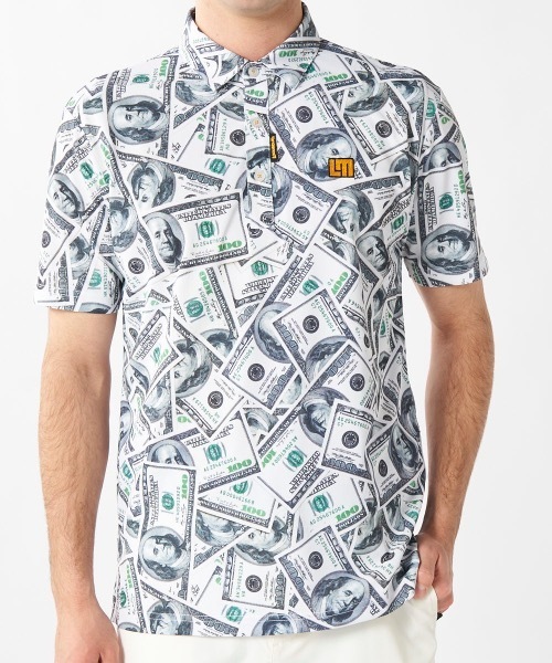 LOUDMOUTH/ラウドマウス】デザイン柄半袖シャツ ゴルフ おしゃれな