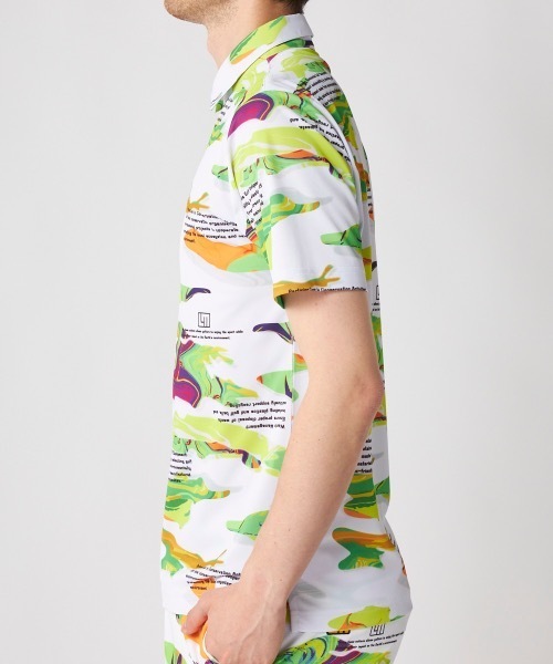 LOUDMOUTH/ラウドマウス】デザイン柄半袖シャツ ゴルフ おしゃれな