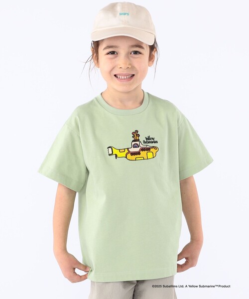SHIPS（シップス）の「SHIPS KIDS:100～130cm /【THE BEATLES（ザ・ビートルズ）】半袖 TEE（Tシャツ/カットソー・キッズ・ライトグリーン/オフホワイト/ネイビー/ベージュ・130/110/100/120）」の17枚目の写真