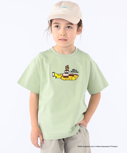 SHIPS（シップス）の「SHIPS KIDS:100～130cm /【THE BEATLES（ザ・ビートルズ）】半袖 TEE（Tシャツ/カットソー・キッズ・ライトグリーン/オフホワイト/ネイビー/ベージュ・130/110/100/120）」の18枚目の写真