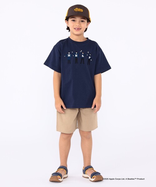 SHIPS(シップス)の「SHIPS KIDS:100~130cm /【THE BEATLES(ザ・ビートルズ)】半袖 TEE(Tシャツ/カットソー・キッズ・ライトグリーン/オフホワイト/ネイビー/ベージュ・130/110/100/120)」の21枚目の写真