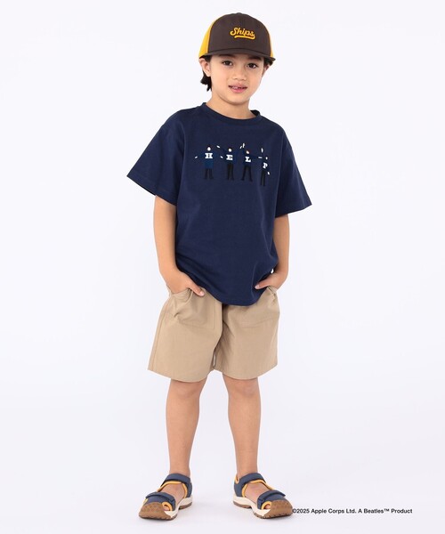 SHIPS(シップス)の「SHIPS KIDS:100~130cm /【THE BEATLES(ザ・ビートルズ)】半袖 TEE(Tシャツ/カットソー・キッズ・ライトグリーン/オフホワイト/ネイビー/ベージュ・130/110/100/120)」の19枚目の写真