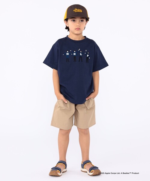 SHIPS(シップス)の「SHIPS KIDS:100~130cm /【THE BEATLES(ザ・ビートルズ)】半袖 TEE(Tシャツ/カットソー・キッズ・ライトグリーン/オフホワイト/ネイビー/ベージュ・130/110/100/120)」の18枚目の写真
