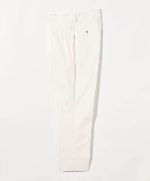 UNITED ARROWS(ユナイテッドアローズ)の「ツイル ピーチスキン 2プリーツ チノパンツ(チノパンツ・メンズ・ベージュ/ホワイト/ブラック・M/S/L/XL)」の20枚目の写真