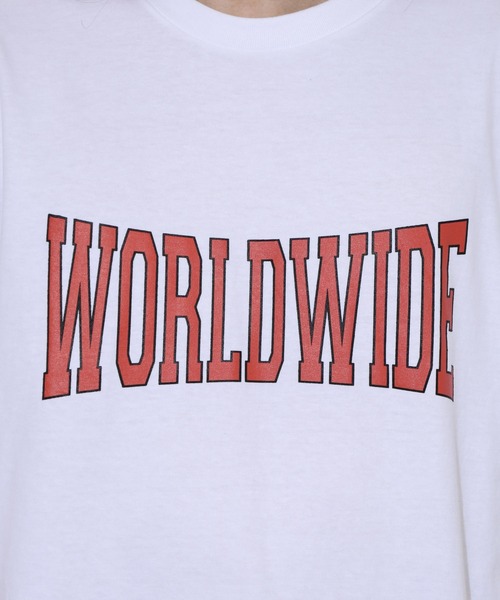 spiritoso(スピリトーゾ)の「spiritoso カレッジアソートプリントTシャツ(Tシャツ/カットソー・メンズ・ホワイト系その他/ホワイト系その他2・M/L)」の8枚目の写真