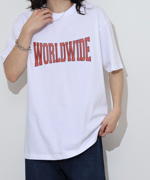 spiritoso(スピリトーゾ)の「spiritoso カレッジアソートプリントTシャツ(Tシャツ/カットソー・メンズ・ホワイト系その他/ホワイト系その他2・M/L)」の10枚目の写真