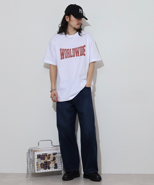 spiritoso(スピリトーゾ)の「spiritoso カレッジアソートプリントTシャツ(Tシャツ/カットソー・メンズ・ホワイト系その他/ホワイト系その他2・M/L)」の13枚目の写真