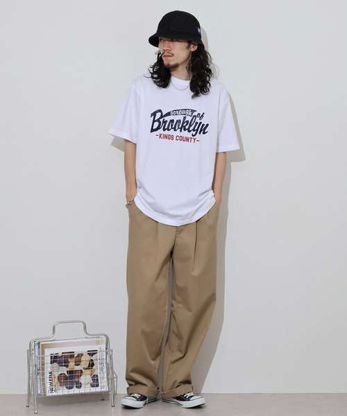 spiritoso(スピリトーゾ)の「spiritoso カレッジアソートプリントTシャツ(Tシャツ/カットソー・メンズ・ホワイト系その他/ホワイト系その他2・M/L)」の17枚目の写真