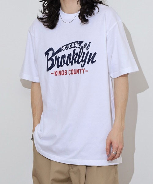 spiritoso(スピリトーゾ)の「spiritoso カレッジアソートプリントTシャツ(Tシャツ/カットソー・メンズ・ホワイト系その他/ホワイト系その他2・M/L)」の15枚目の写真