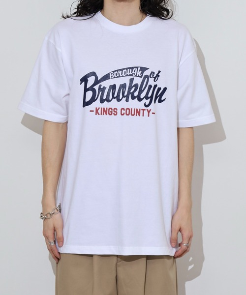 spiritoso(スピリトーゾ)の「spiritoso カレッジアソートプリントTシャツ(Tシャツ/カットソー・メンズ・ホワイト系その他/ホワイト系その他2・M/L)」の18枚目の写真
