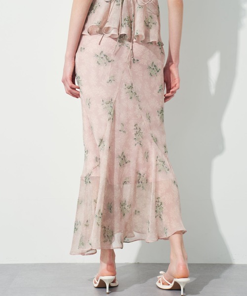 ME COUTURE（ミークチュール）の「エンドレッシーマキシスカート（スカート・レディース・アイボリー/ライトグレー/ピンク・1/0）」の11枚目の写真