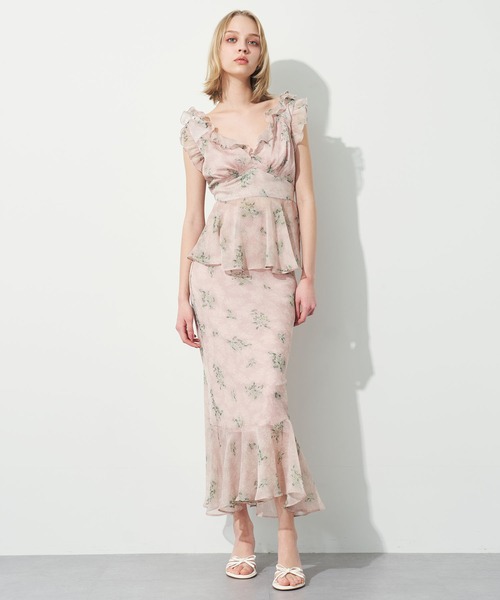 ME COUTURE（ミークチュール）の「エンドレッシーマキシスカート（スカート・レディース・アイボリー/ライトグレー/ピンク・1/0）」の12枚目の写真