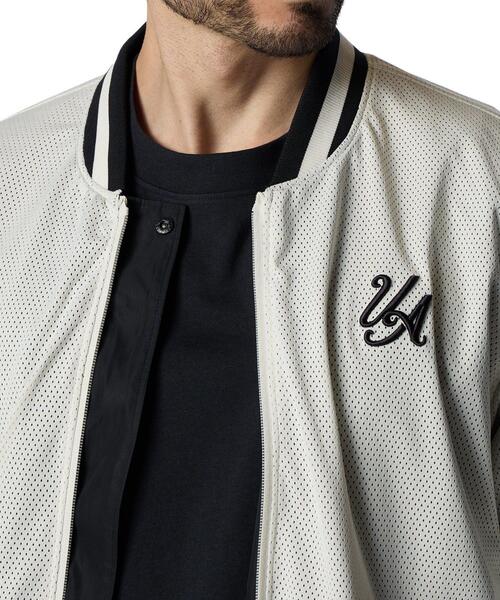 UNDER ARMOUR（アンダーアーマー）の「UAリバーシブル エムエーワン ジャケット（ライフスタイル/メンズ）（その他アウター・メンズ・ブラック・XL/S/3XL/2XL/M/L）」の2枚目の写真