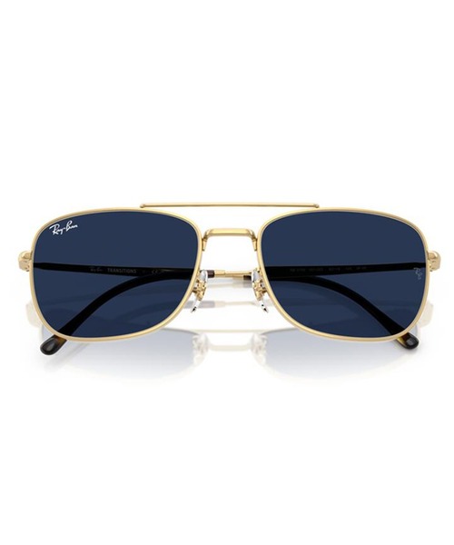 Ray-Ban(レイバン)の「Ray-Ban/レイバン サングラス METAL FAMLY Transitions 調光 0RB3755 001/GG(サングラス・メンズ・ゴールド・FREE)」の11枚目の写真