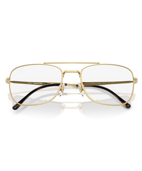 Ray-Ban(レイバン)の「Ray-Ban/レイバン サングラス METAL FAMLY Transitions 調光 0RB3755 001/GG(サングラス・メンズ・ゴールド・FREE)」の6枚目の写真