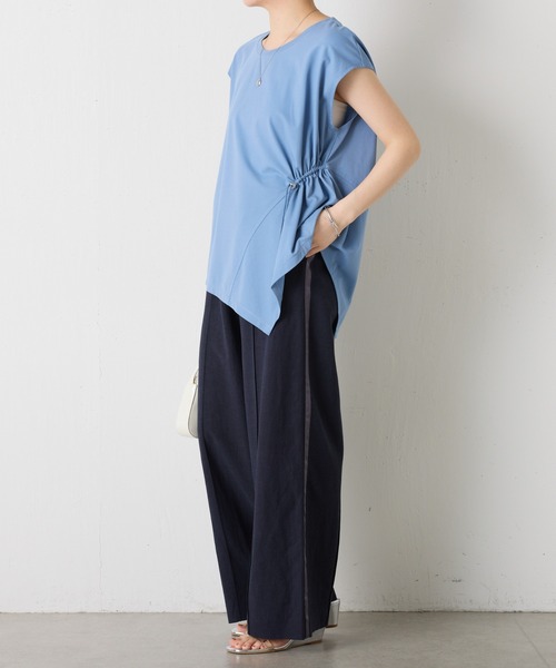 セール】クールタッチフロントドロストアレンジT（Tシャツ