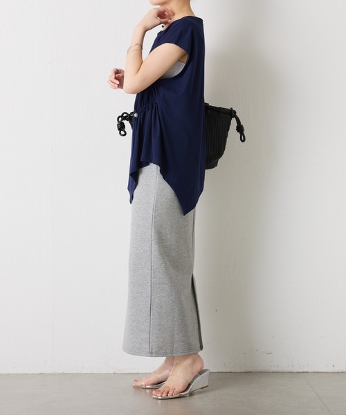 セール】クールタッチフロントドロストアレンジT（Tシャツ