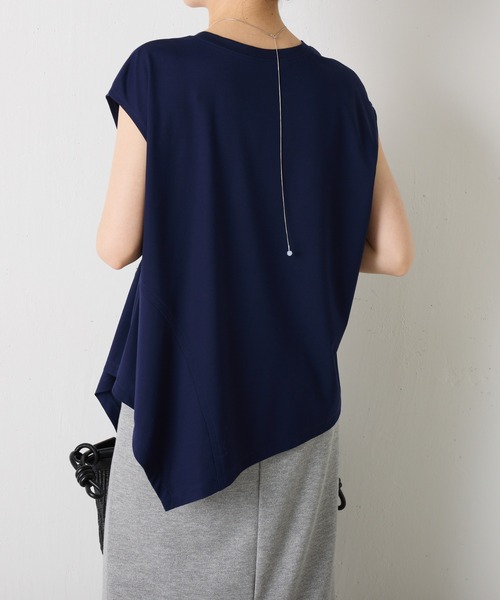 セール】クールタッチフロントドロストアレンジT（Tシャツ