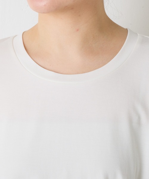 tシャツ クールタッチフロントドロストアレンジT レディース COLLAGE GALLARDAGALANTE tシャツ クールタッチフロントドロスト