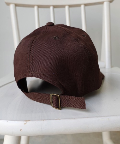 CORNERS（コーナーズ）の「Rロゴ刺繍キャップ【KR select】（キャップ・レディース・ブルー/ブラック/ブラウン/ベージュ・FREE）」の8枚目の写真