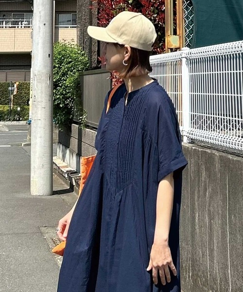 CORNERS（コーナーズ）の「Rロゴ刺繍キャップ【KR select】（キャップ・レディース・ブルー/ブラック/ブラウン/ベージュ・FREE）」の21枚目の写真