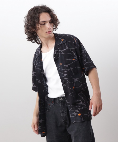 MANASTASH（マナスタッシュ）の「MANASTASH/マナスタッシュ  MHAK LITHUM S/S SHIRTS リチウムショートスリーブシャツ（シャツ/ブラウス・メンズ・オリーブ/グレー/ブラック・XL/L/M/S）」の15枚目の写真