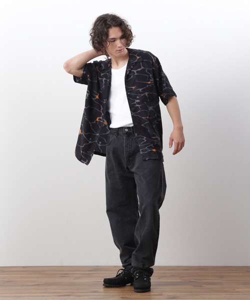 MANASTASH（マナスタッシュ）の「MANASTASH/マナスタッシュ  MHAK LITHUM S/S SHIRTS リチウムショートスリーブシャツ（シャツ/ブラウス・メンズ・オリーブ/グレー/ブラック・XL/L/M/S）」の13枚目の写真