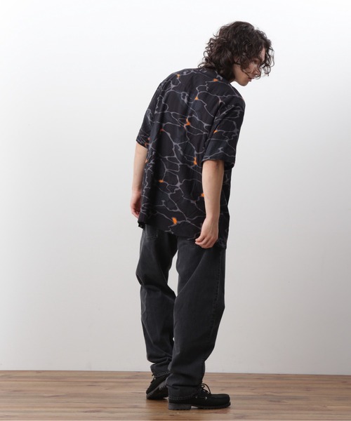 MANASTASH（マナスタッシュ）の「MANASTASH/マナスタッシュ  MHAK LITHUM S/S SHIRTS リチウムショートスリーブシャツ（シャツ/ブラウス・メンズ・オリーブ/グレー/ブラック・XL/L/M/S）」の12枚目の写真