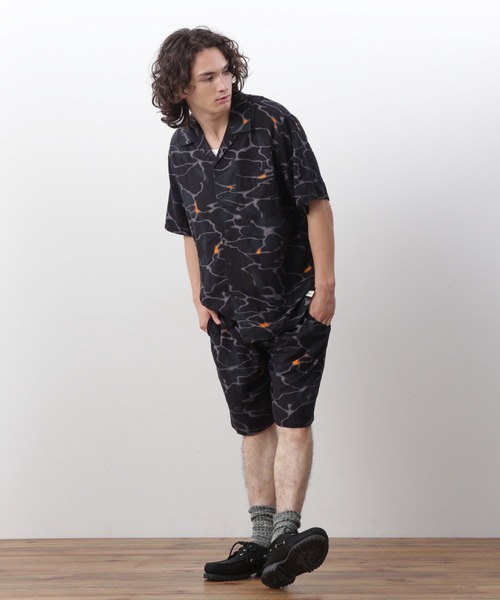 MANASTASH（マナスタッシュ）の「MANASTASH/マナスタッシュ  MHAK LITHUM S/S SHIRTS リチウムショートスリーブシャツ（シャツ/ブラウス・メンズ・オリーブ/グレー/ブラック・XL/L/M/S）」の11枚目の写真