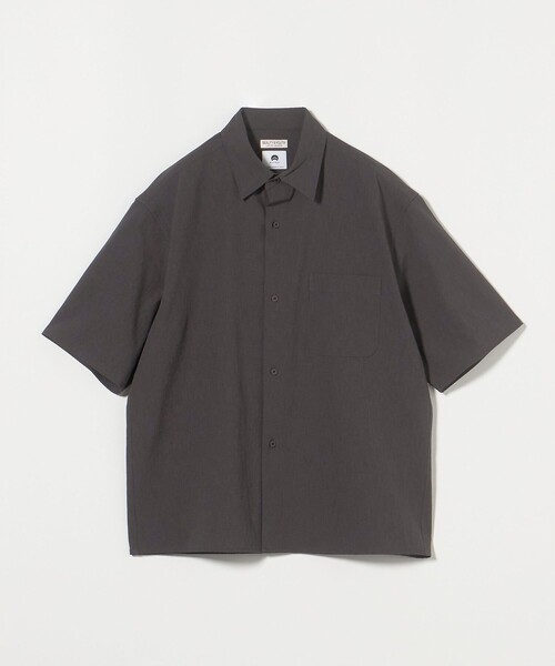 BEAUTY&YOUTH UNITED ARROWS（ビューティーアンドユースユナイテッドアローズ）の「KOMATSU PACK トロピカル レギュラー シャツ FORM型 セットアップ対応 ヨコストレッチ（シャツ/ブラウス・メンズ・ライトグレー/ダークグレー/ブラック・S/M/L/XL）」の21枚目の写真