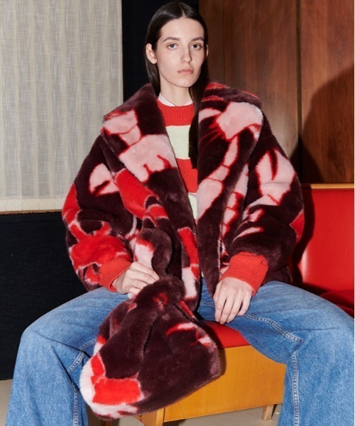 jakke（ジャッキー）の「RITA（その他アウター・レディース・レッド系/ベージュ系・M/S）」の5枚目の写真