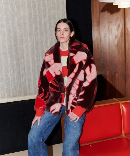 jakke（ジャッキー）の「RITA（その他アウター・レディース・レッド系/ベージュ系・M/S）」の8枚目の写真