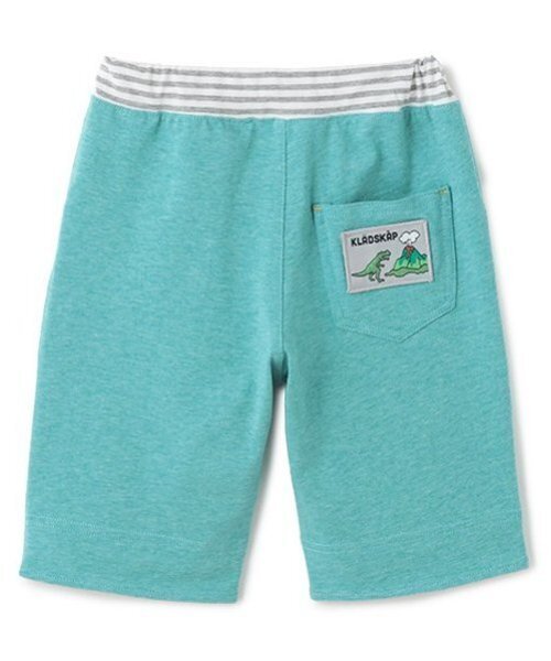 kladskap（クレードスコープ）の「恐竜アップリケ6分丈パンツ（その他パンツ・キッズ・エメラルド/ベージュ・110cm/130cm/80ｃｍ/90cm/100cm/120cm）」の3枚目の写真