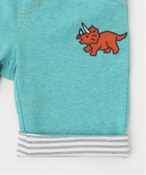 kladskap（クレードスコープ）の「恐竜アップリケ6分丈パンツ（その他パンツ・キッズ・エメラルド/ベージュ・110cm/130cm/80ｃｍ/90cm/100cm/120cm）」の7枚目の写真