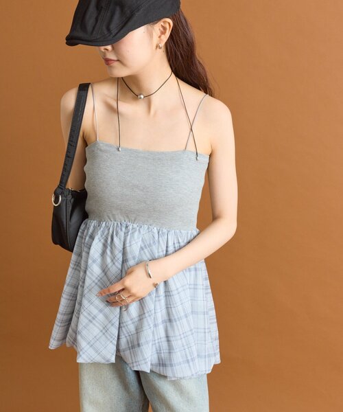 mystic ベアバルーンビスチェ ほぼ新品 mystic ブラウス シャツ ベアバルーンビスチェ レディース