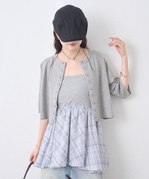 mystic ベアバルーンビスチェ ほぼ新品 mystic ブラウス シャツ ベアバルーンビスチェ レディース