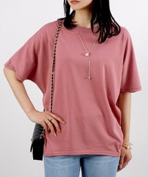 【風が通り抜けるゆったりシルエット♪】ドルマンTシャツ