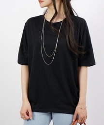 【風が通り抜けるゆったりシルエット♪】ドルマンTシャツ
