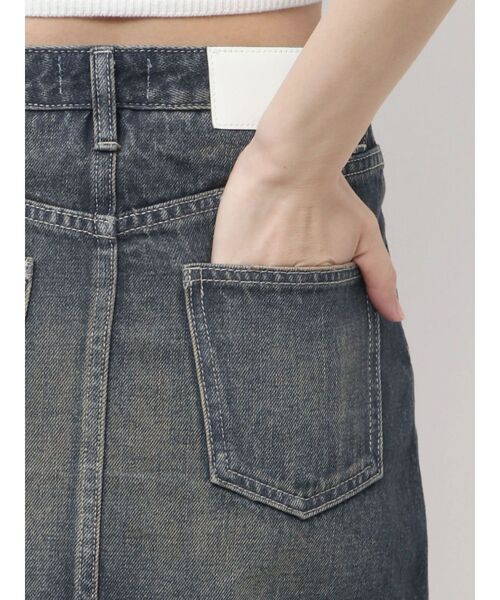 GYDA（ジェイダ）の「GD MOLDスカートライクデニムショートパンツ（デニムスカート・レディース・ライトブルー/インディゴブルー・X-SMALL/SMALL/MEDIUM）」の18枚目の写真