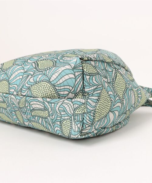 salle de bal（サルデバル）の「polka polka　e.e.p.ラタプリントトート（トートバッグ・レディース・グリーン/オレンジ/ブルー・FREE）」の7枚目の写真