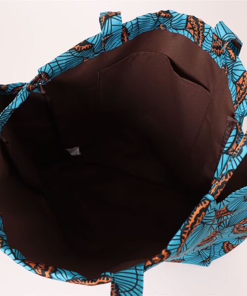 salle de bal（サルデバル）の「polka polka　e.e.p.ラタプリントトート（トートバッグ・レディース・グリーン/オレンジ/ブルー・FREE）」の9枚目の写真