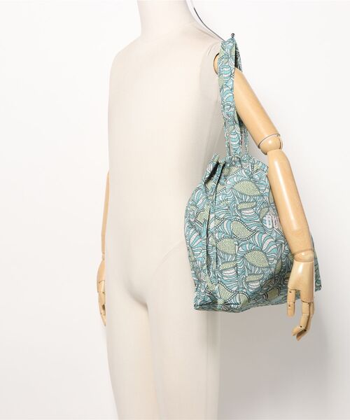 salle de bal（サルデバル）の「polka polka　e.e.p.ラタプリントトート（トートバッグ・レディース・グリーン/オレンジ/ブルー・FREE）」の11枚目の写真