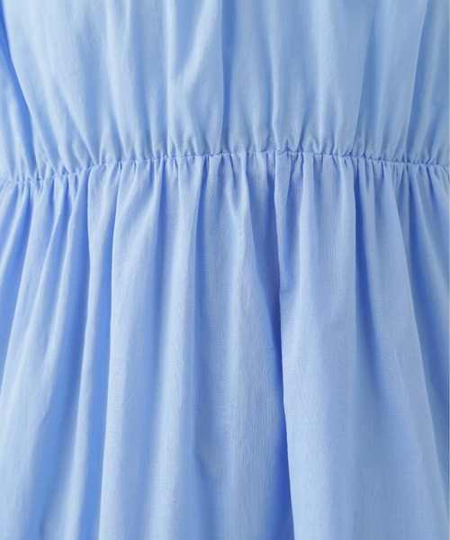 N.(N. Natural Beauty Basic)(エヌエヌナチュラルビューティーベーシック)の「【PS/低身長サイズ】コットンVネックティアードワンピース(ワンピース・レディース・オレンジ/ブラック/ブルー・SMALL/MEDIUM/PS)」の21枚目の写真