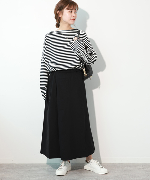 THOUSAND MILE(サウザンドマイル)の「《追加2》【THOUSAND MILE/サウザンドマイル】WAVE ADJUST SKIRT(スカート・レディース・ブラック/カーキ・FREE)」の18枚目の写真