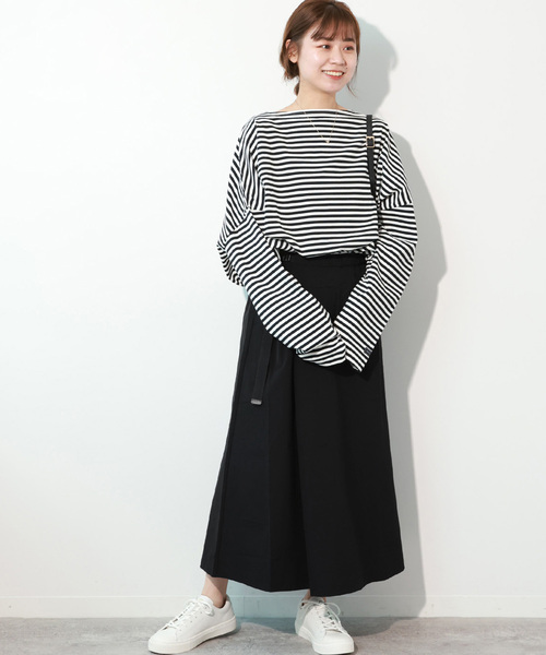 THOUSAND MILE(サウザンドマイル)の「《追加2》【THOUSAND MILE/サウザンドマイル】WAVE ADJUST SKIRT(スカート・レディース・ブラック/カーキ・FREE)」の17枚目の写真
